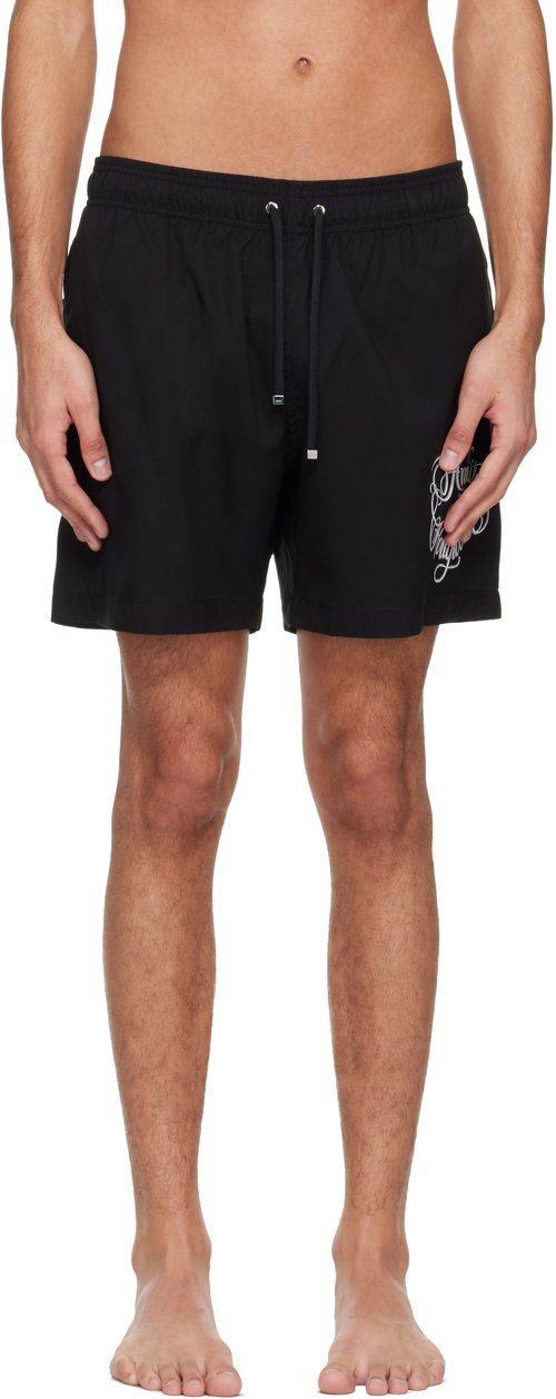 AMIRI Swim Shorts - Black - AMBOSW1001