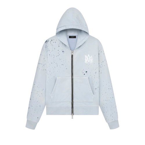 AMIRI Washed MA Shotgun Hoodie - AMJYHD1021