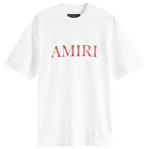 AMIRI Core Gradient Tee - White Red - AMJYTE1060