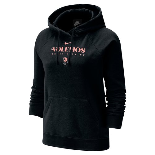 Angel City FC Phoenix Fleece Nike Oversized Hoodie - Black - W31855ANFC26-BLK
