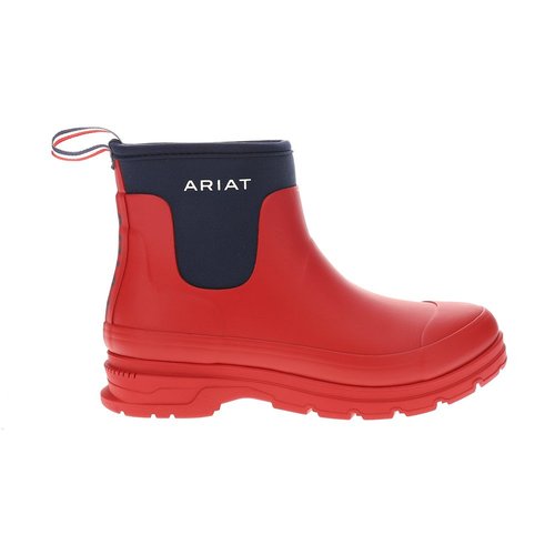 Ariat Kelmarsh Shortie Pull On Rain Boots - Red - 10.61224