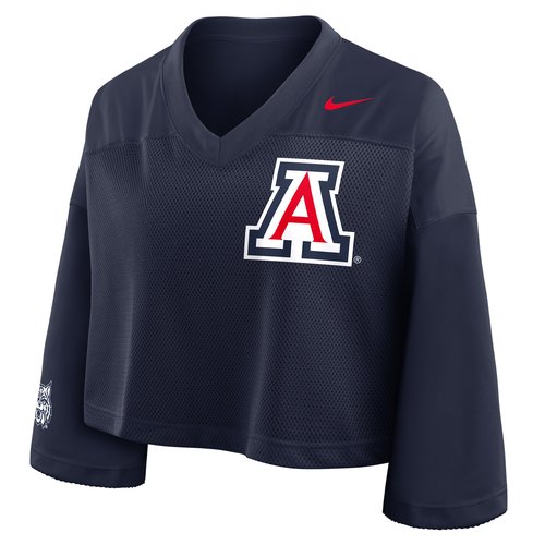 Arizona Jersey Nike Dri-FIT College Cropped Top - Navy - 03O341SUAN-V4C
