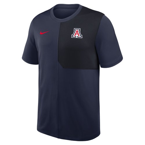 Arizona Sideline Coach Nike Dri-FIT College Top - Navy - 03B20CZDUAN-2QD