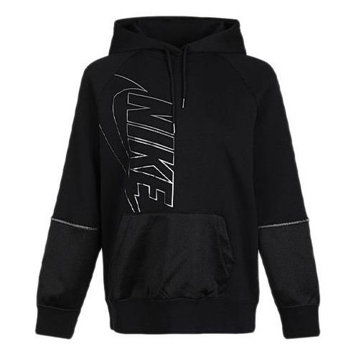 AS Nike Sportswear ICN CLSH HOODY FLC OS Black - DC0653-010