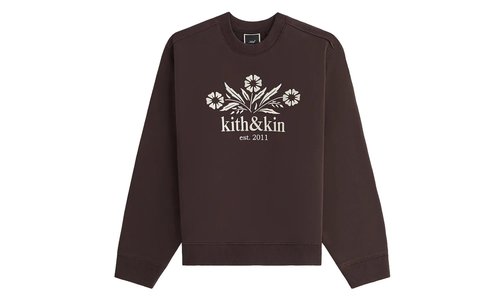 Ashwin Kith & Kin Bellflower Crewneck Kith41 - KITH41
