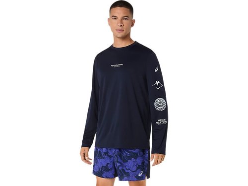 ASICS Fujitrail Logo Long Sleeve Top - 2011D525.400