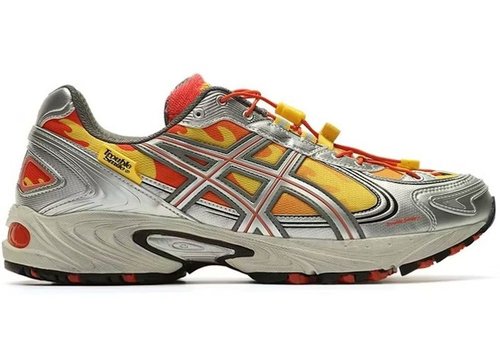 TroubleSmile x ASICS Gel Kahana TR V4 - Metallic Silver/Orange/Yellow - 1203A653.750