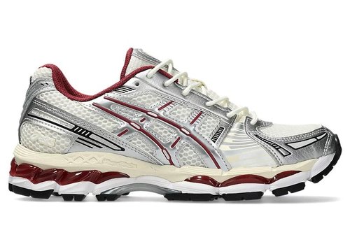 ASICS Gel-Kayano 12.1 - Pure Silver/Burgundy/Cream - 1203A759.102