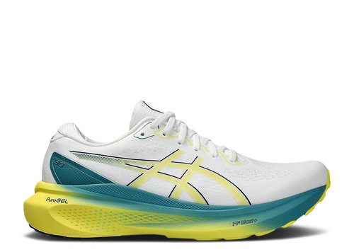 ASICS Gel-Kayano 30 - White/Bright Yellow - 1011B548.101