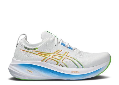 ASICS Gel-Nimbus 26 | Size 8 - White/Waterscape - 1011B794.100