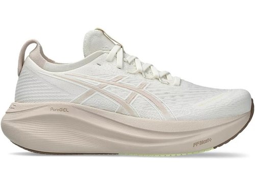 ASICS Gel-Nimbus 27 | Size 5.5 - Cream/Mineral Beige - 1012B753.102