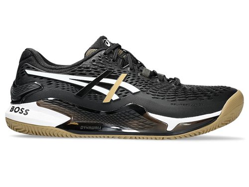 BOSS x Matteo Berrettini x ASICS Gel Resolution 9 Clay - Black/Camel - 1041A458.001