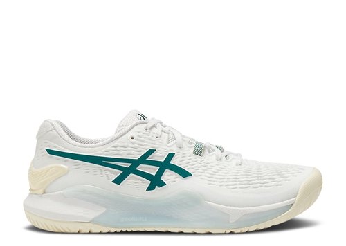ASICS Gel Resolution 9 'White Pitch Green' - 1041A435.101 | Solesense