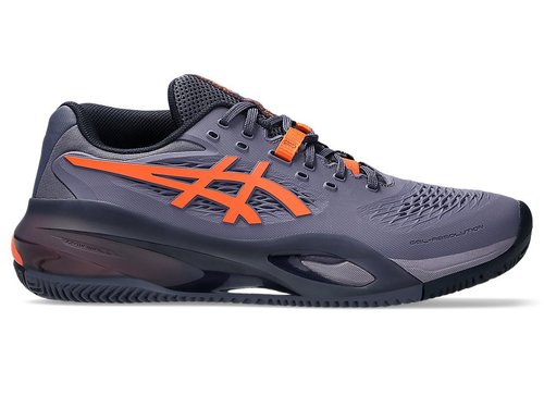 ASICS Gel Resolution X Clay - Greyish Purple/Nova Orange - 1041A485.500