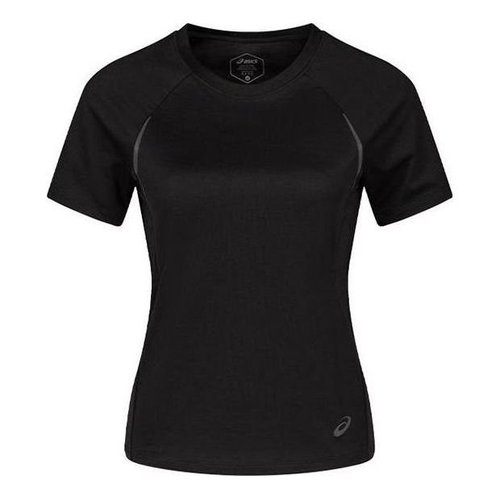 ASICS LITE-SHOW Short Sleeved Running Top Asia Sizing - Black - 2012D050.001