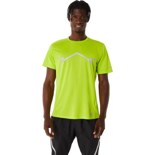 ASICS Lite Show Short Sleeves Top - Yellow/Silver - 2011C627.300