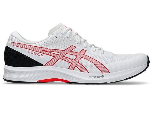 ASICS LyteRacer 6 White/Flash Red - 1011B971.102