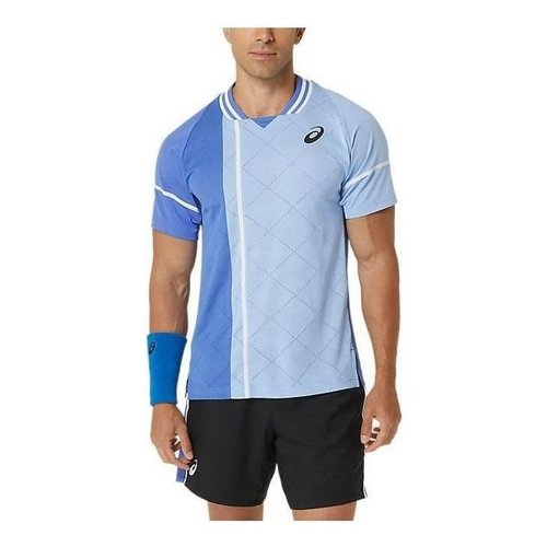ASICS Match Actibreeze Short Sleeve Top - Blue - 2041A282.403