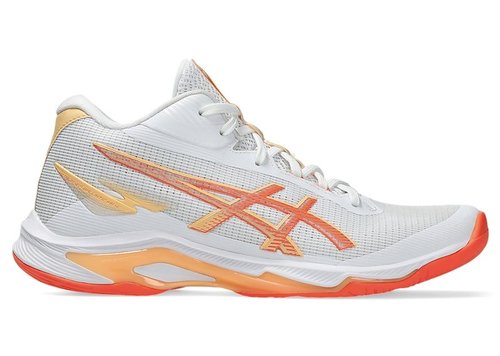 ASICS Netburner Ballistic FF MT 4 - White/Vivid Coral - 1052A084.101