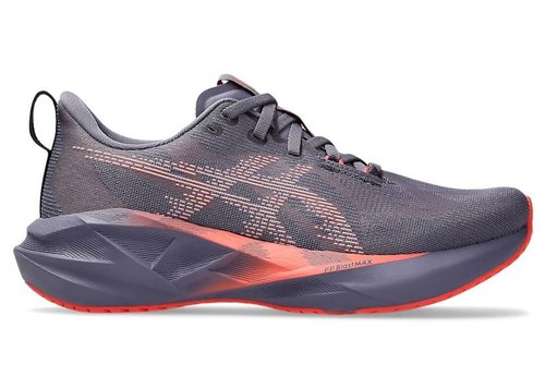 ASICS Novablast 5 | Size 7.5 - Greyish Purple/Coral Reef - 1012B765.500