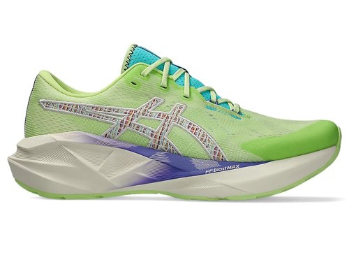 ASICS Novablast 5 TR | Green | Size 10 - Nature Bathing/Lime Green - 1011C025.300
