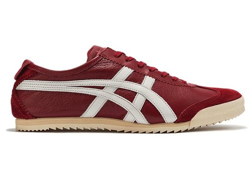Onitsuka Tiger Mexico 66 Deluxe | Red | Size 11.5 - Burgundy/White - 1181A436.600
