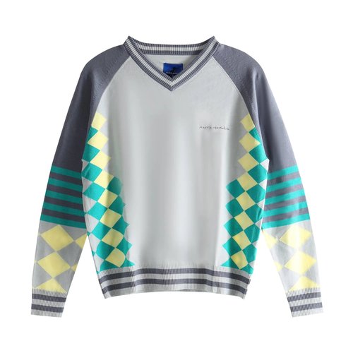 ASICS x Kiko Kostadinov Novalis Laricoid Knit Jumper - Blue Haze/Lemon - 2203A323.022