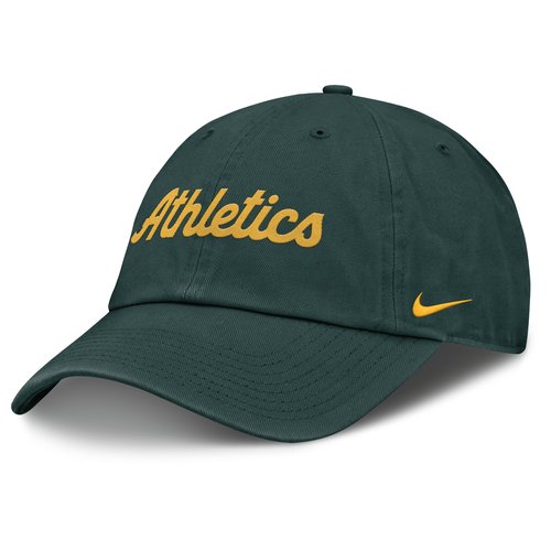 Athletics Club Menâs Nike MLB Adjustable Hat - Pro Green - NB013EYFZ-HBX