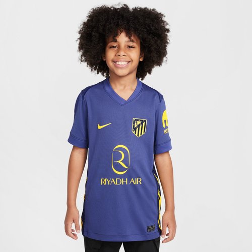AtlÃ©tico Madrid 2025/26 Stadium Away Nike Dri-FIT Soccer Replica Jersey - Binary Blue/Dark Purple Dust/Vibrant Yellow - HJ5280-425