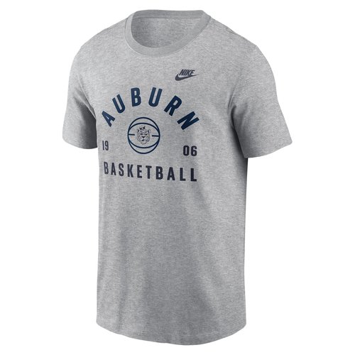 Auburn Legacy Basketball Arch Nike College T-Shirt - Grey - N19906GAUV-RG7