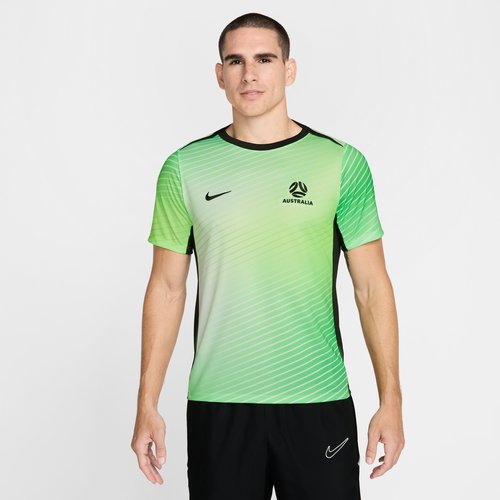 Australien Academy Pro Nike Dri-FIT Pre-Match Kurzarm-Fußballoberteil - FQ9037-369