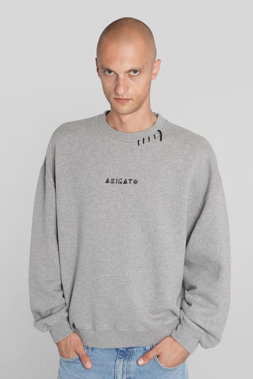 Axel Arigato Loops Sweatshirt Sweatshirt In Grey Cotton - A3435002LOOPSGREYM