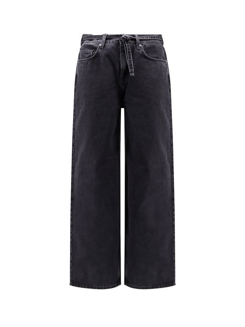 Axel Arigato Relaxed Fit Denim Trousers - A3264003BLACK