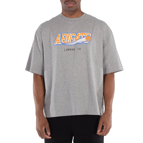 Axel Arigato Score Basket-Ball-Themed Logo Print T-Shirt - Grey - A1483003