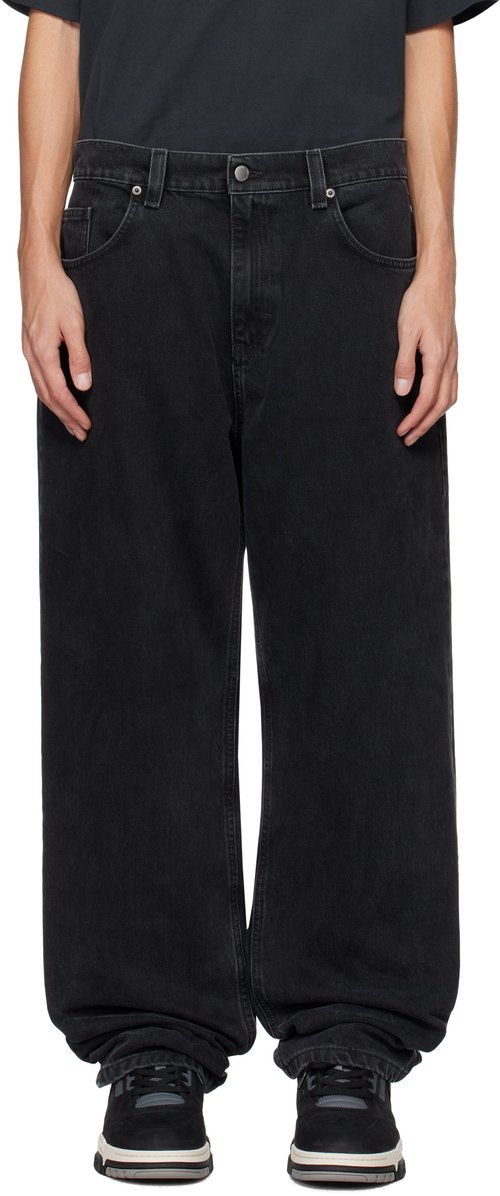 Axel Arigato Zine Relaxed-Fit Jeans - Black - A0865007