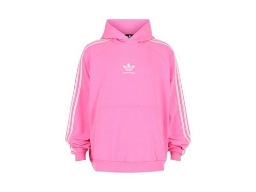 Balenciaga x adidas Oversized Hoodie - Neon Pink/White - 729322