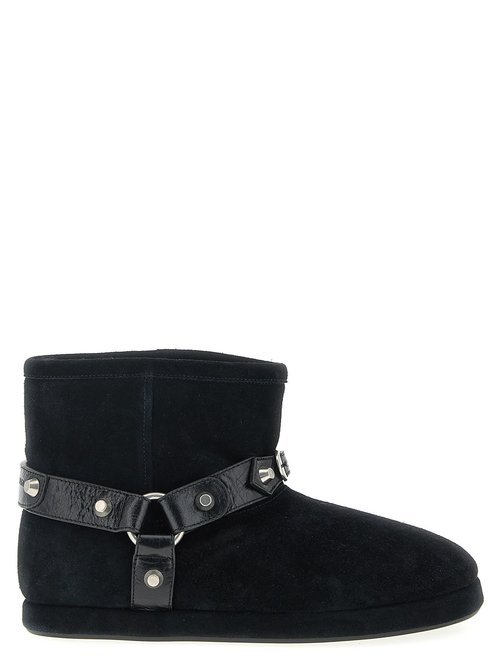 Balenciaga alaska Soft Ankle Boots - Black - 845895WBFC31081