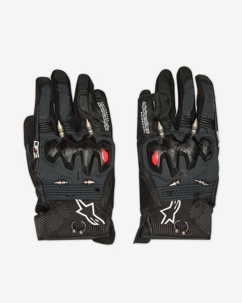 Balenciaga Alpin Star Gloves - Black - 8496584F9B61000