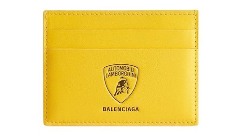 Balenciaga Automobil Lamborghini Card Holder - Yellow - 8376152ABZG7120