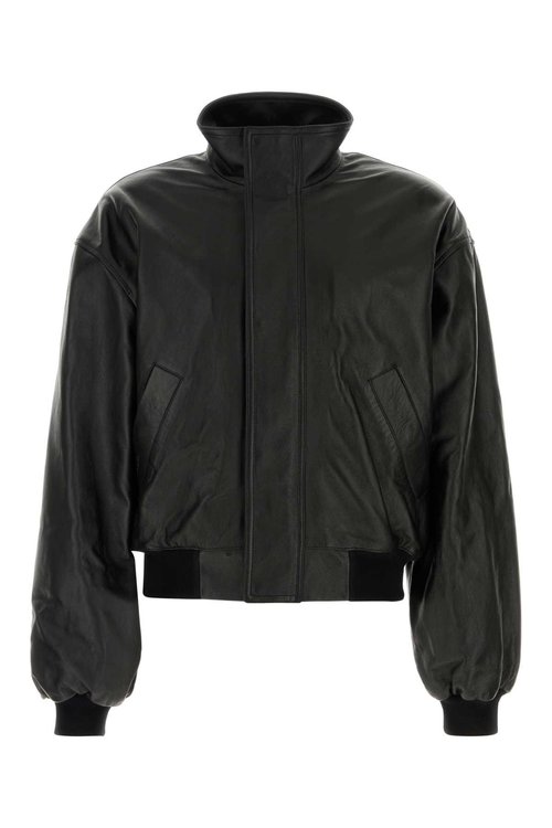 Balenciaga Black Wool Bomber Jacket - 850010TSS021000