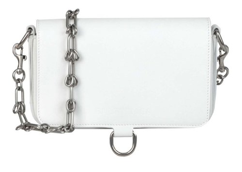 Balenciaga Bondag Wallet On A Chain - Optic White