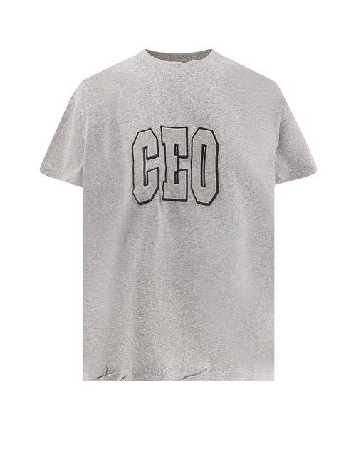 Balenciaga Boxy Fit Cotton T-shirt - 826344TSVP31300