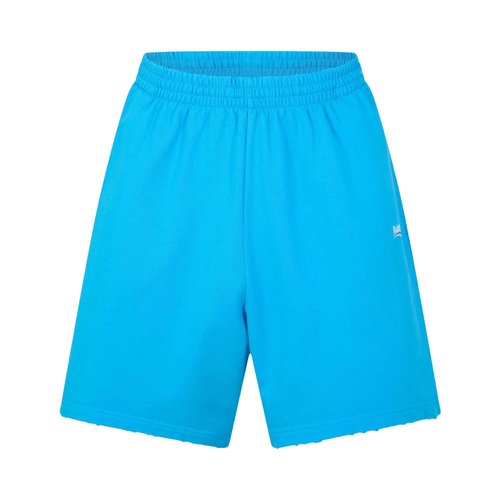 Balenciaga Campaign Logo Oversized Sweat Shorts - 676137TNVG64760