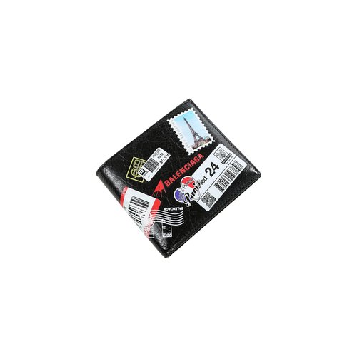 Balenciaga Cash Square Folded Wallet - Black - 8671482ACHI1084