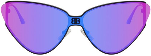 Balenciaga Cat Eye Sunglasses - Black - BB0191S003