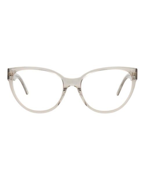Balenciaga Cat EyeFrame Acetate Optical Frames - Beige Beige Transparent (Bb0064O/30008234/006)