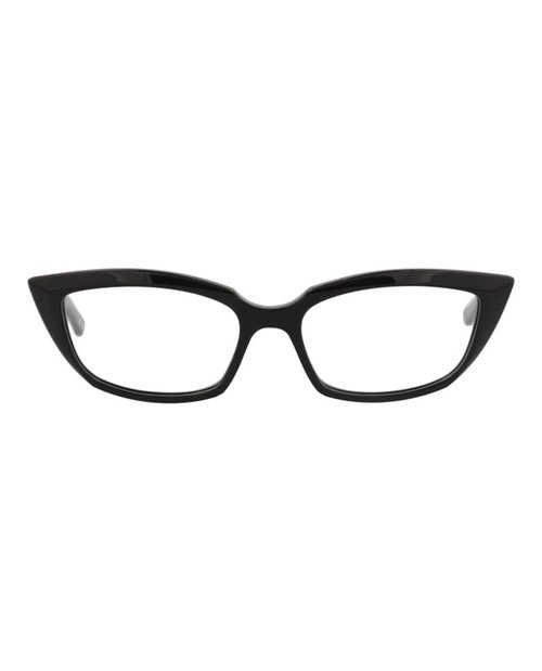 Balenciaga Cat EyeFrame Acetate Optical Frames - Black Black Transparent (Bb0063O/30008237/001)
