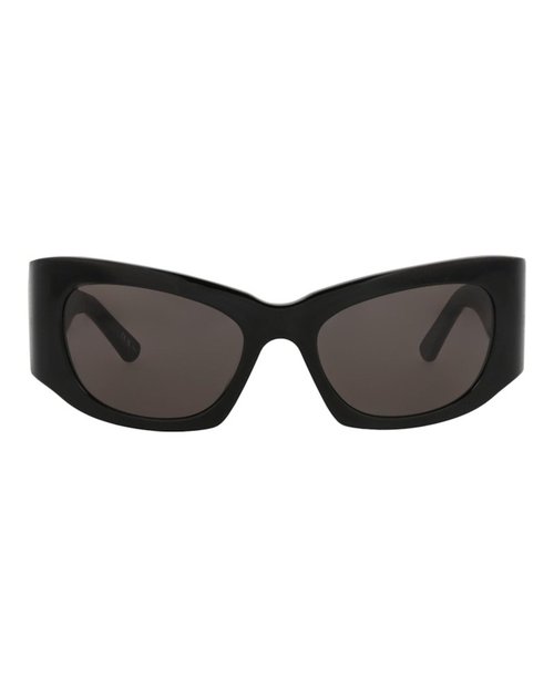 Balenciaga Cat EyeFrame Recycled Acetate Sunglasses - Black Black Grey (Bb0327S/30014892/001)