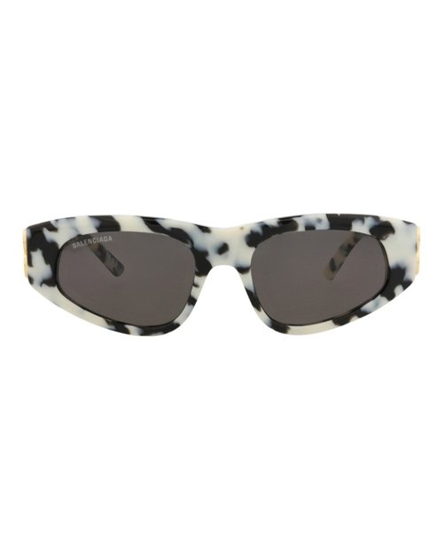 Balenciaga Cat EyeFrame Recycled Acetate Sunglasses - Havana Gold Grey (Bb0095S/30008868/010)