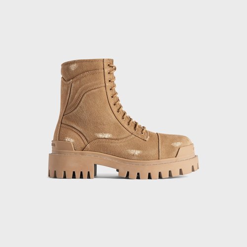 Balenciaga Combat Strike Boot - Brown - 845015W2H112200